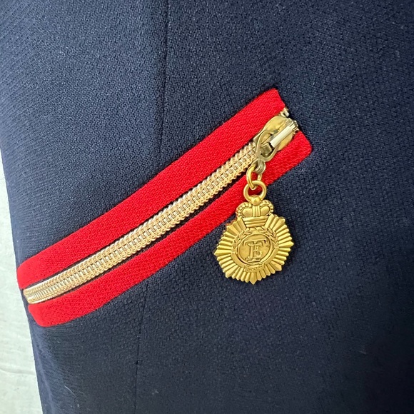 VINTAGE ELLEN TRACY LADYS ZIPPER FRONT VEST 100% WOOL SIZE 12. - Picture 8 of 14